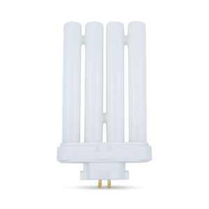 Quad Tube Compact Fluorescent FML Lamp 27 Watt Replacement For Lavish Home Sunlight Lamps by Lumenivo - T4 Bulb with GX10Q-4 4 Pin Base - 6500K Natural Daylight - Reading Lamp Replacement Bulb